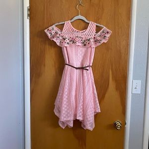Girls Dress With Necklace